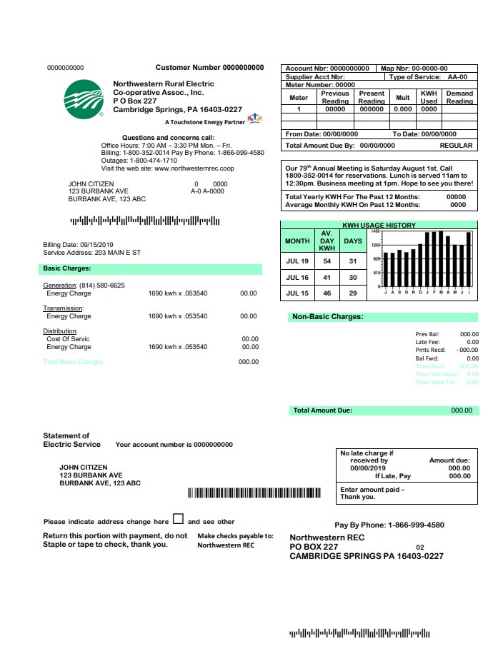  Minol USA business utility bill 